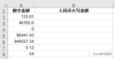 Excel – 数字金额自动转换成人民币大写金额 | 星尘资源网