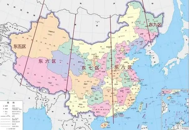 北京时区_经线本初子午线时区划分日界线