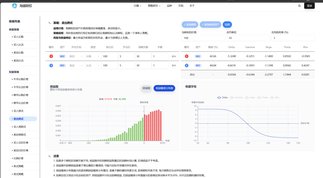 期权策略计算器_海疆期权网站开发_天数计算器在线计算器