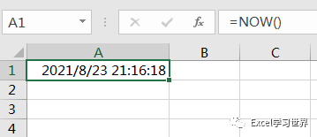 VBA实现Excel动态时钟_Excel自动计时公式_时钟时间