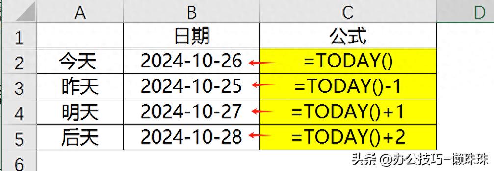 提到日期函数,很多人首先会想到“today”,它可以显示当天的日期,并且每次打开表格时都会 | 星尘资源网