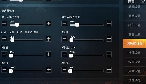 四指灵敏度