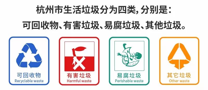 杭州干湿垃圾统归易腐垃圾_杭州垃圾分类新标准_垃圾分类最新标准