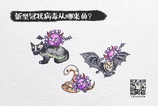冠状病毒小怪物自白_儿童安全防护常识_儿童防疫知识手册