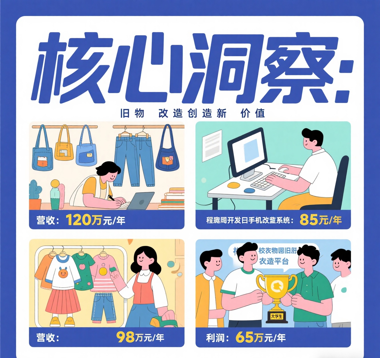 旧物改造经济_升级再造商业模式_旧物改造创意方案