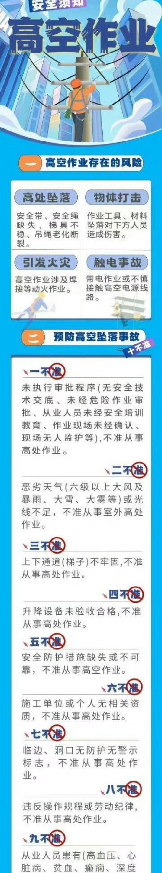高空作业安全须知 | 星尘资源网