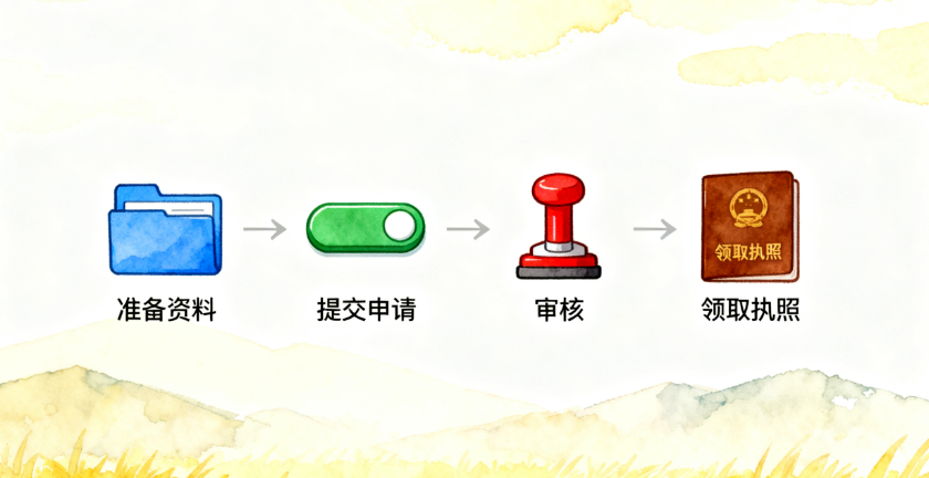 【营业执照办理】一张营业执照,3天网上办妥! | 星尘资源网