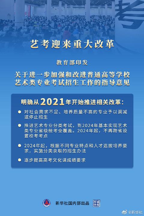 艺考不是“升学捷径”!艺考迎来重大改革 | 星尘资源网