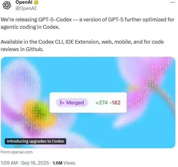 GPT-5-Codex深度解析:AI编程的7小时革命 | 星尘资源网