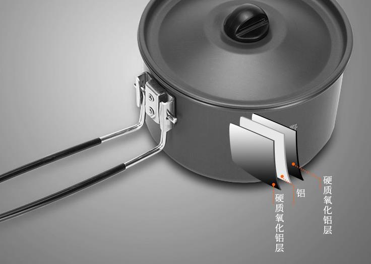户外炊具推荐_户外套锅材质选择_氧化铝套锅优势