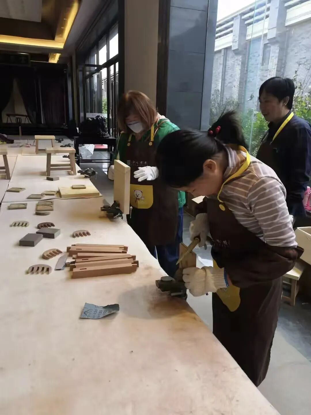2025年北京大兴文化创意大赛决赛 榫卯非遗木作体验项目 泓文博雅艺术馆_非遗体验项目