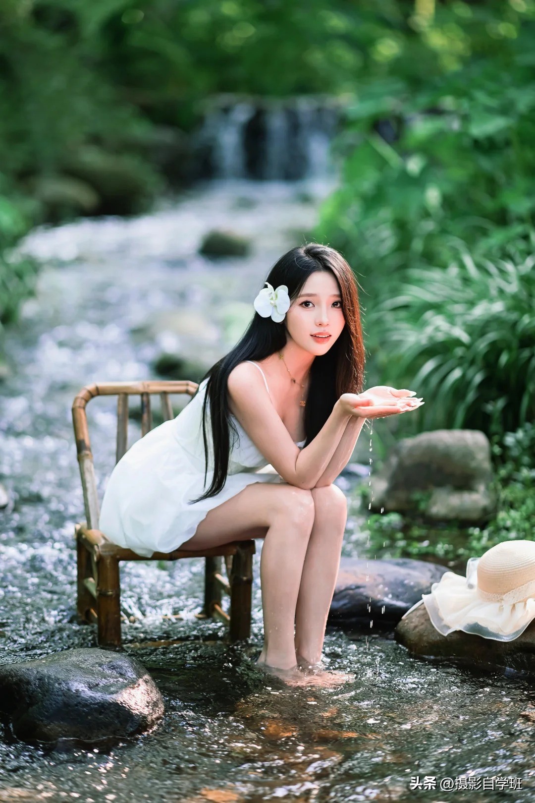 夏日户外溯溪摄影姿势_溯溪安全指南_溯溪拍照技巧大全