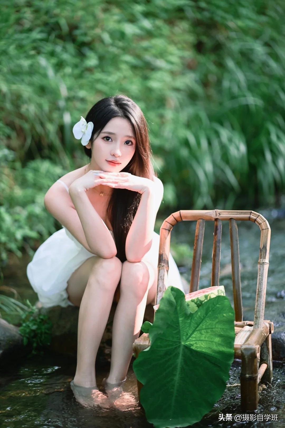 夏日户外溯溪摄影姿势_溯溪拍照技巧大全_溯溪安全指南