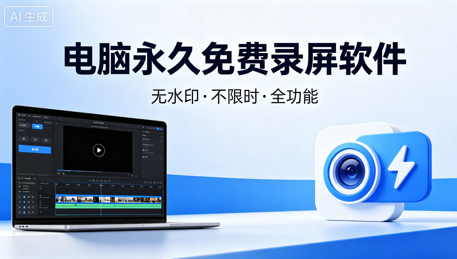 电脑永久免费录屏软件-星尘资源网